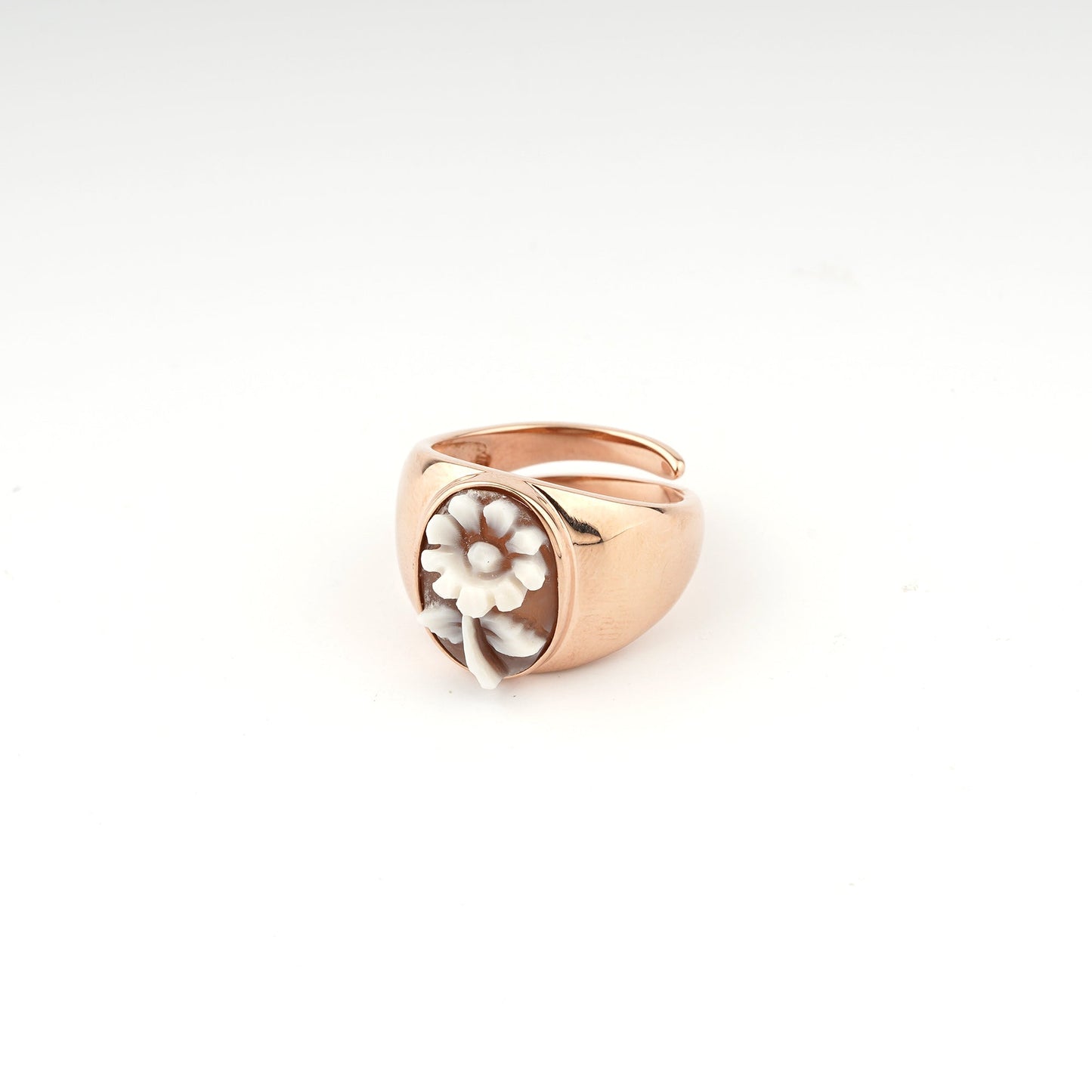 Anello-Musical-Cammeo-Fiore-Rame