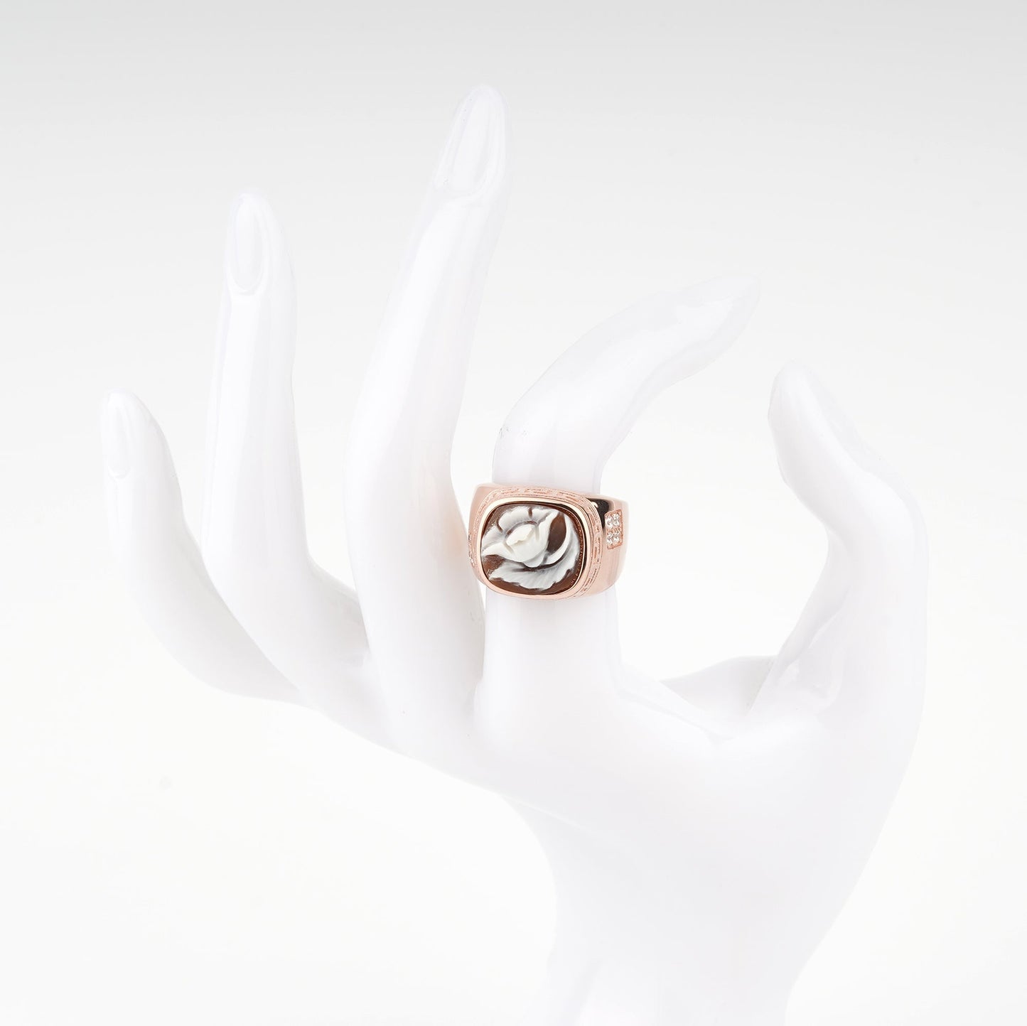 Anello-Musical-Cammeo-Fiore-Rame