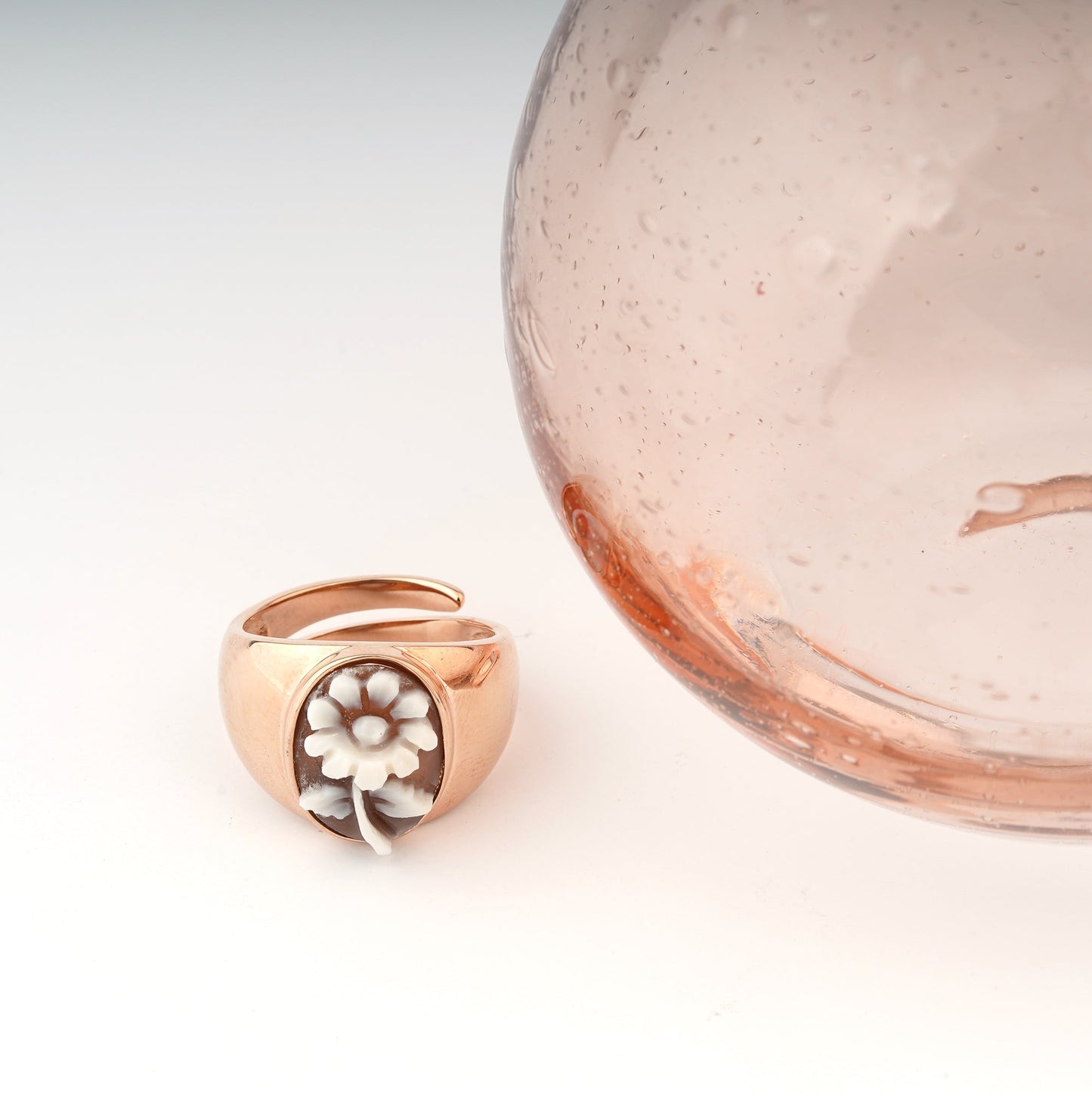 Anello-Musical-Cammeo-Fiore-Rame