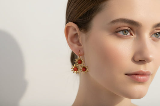 Orecchini in Corallo