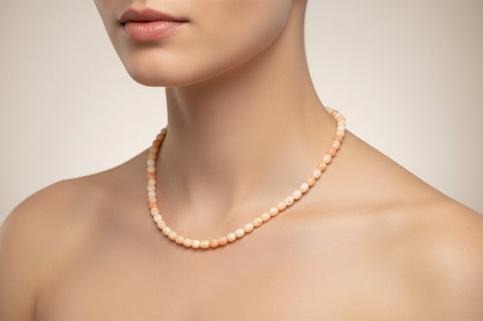 Collana in Corallo Rosa