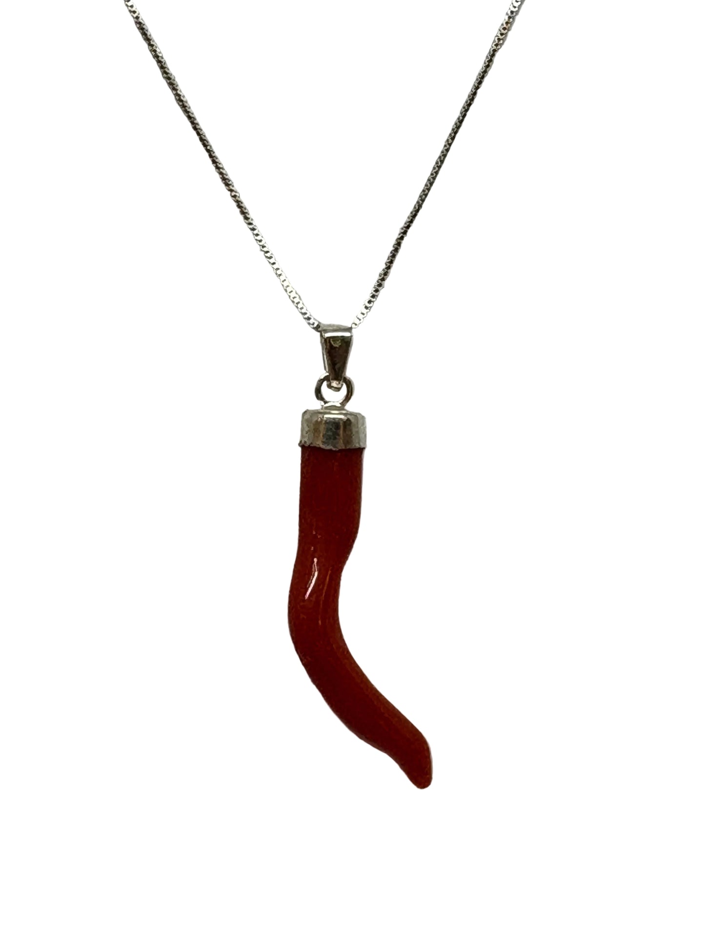 Pendente in Corallo "Corno"