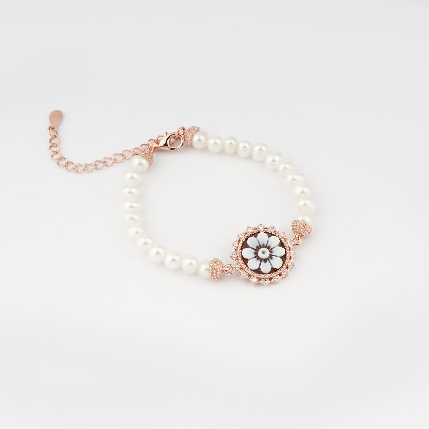 Bracciale-Ballet-Cammeo-Girasole-Rame