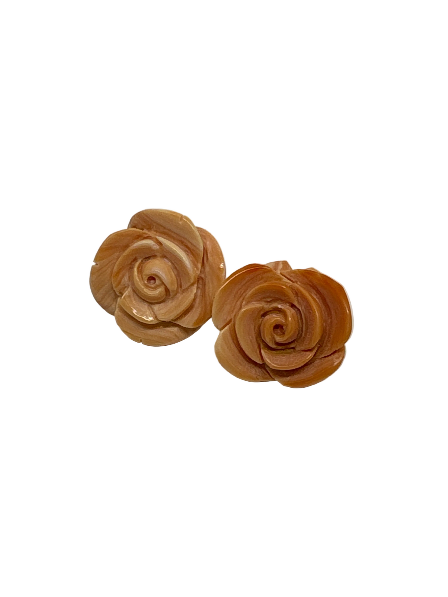 Orecchini incisi su Conchiglia "Rose"