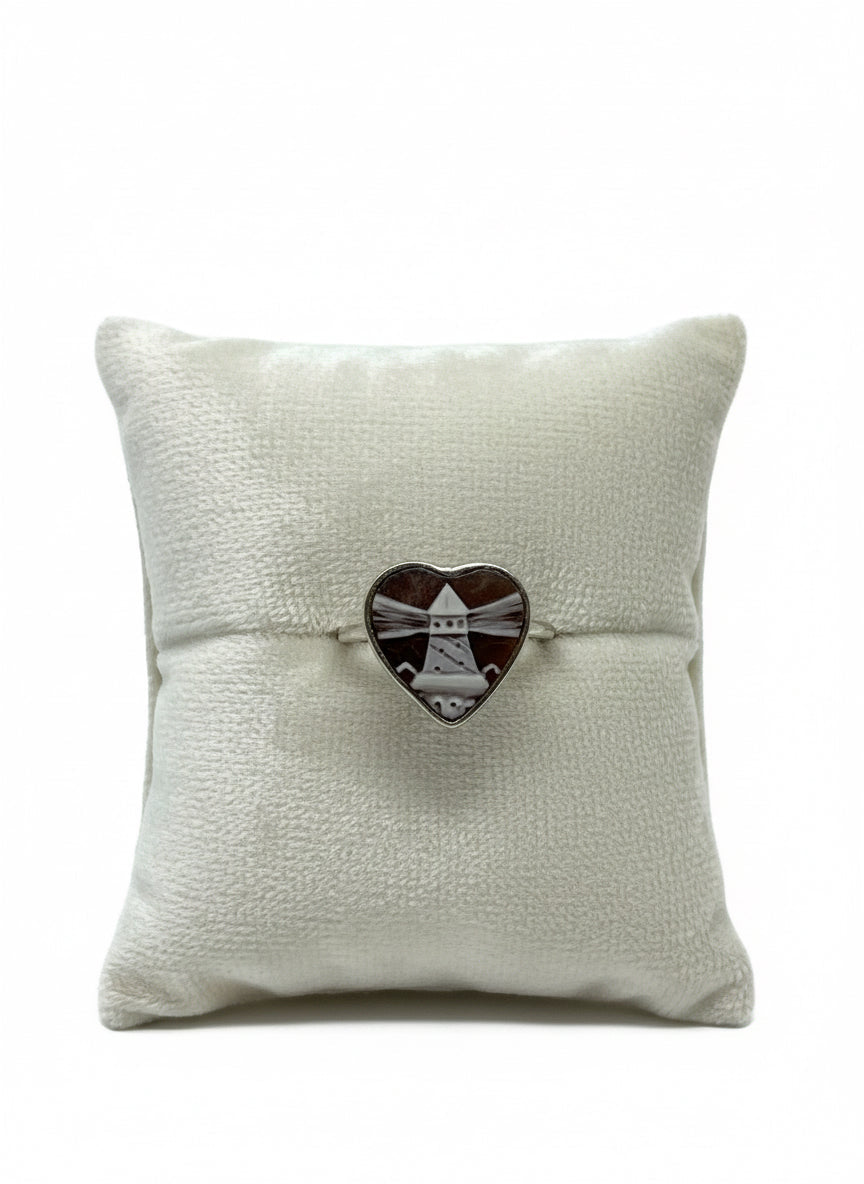 Anello in Cammeo Incisione "Faro"