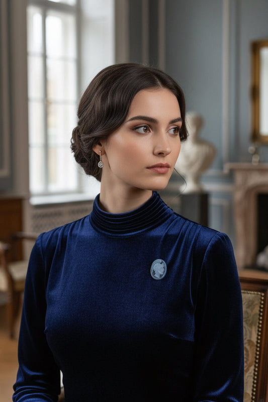 Cammeo Nudo in Agata con incisione Guerriero