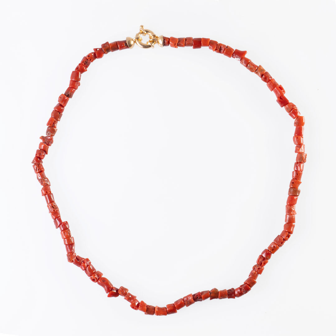 Collana con Sassi di Corallo Rosso