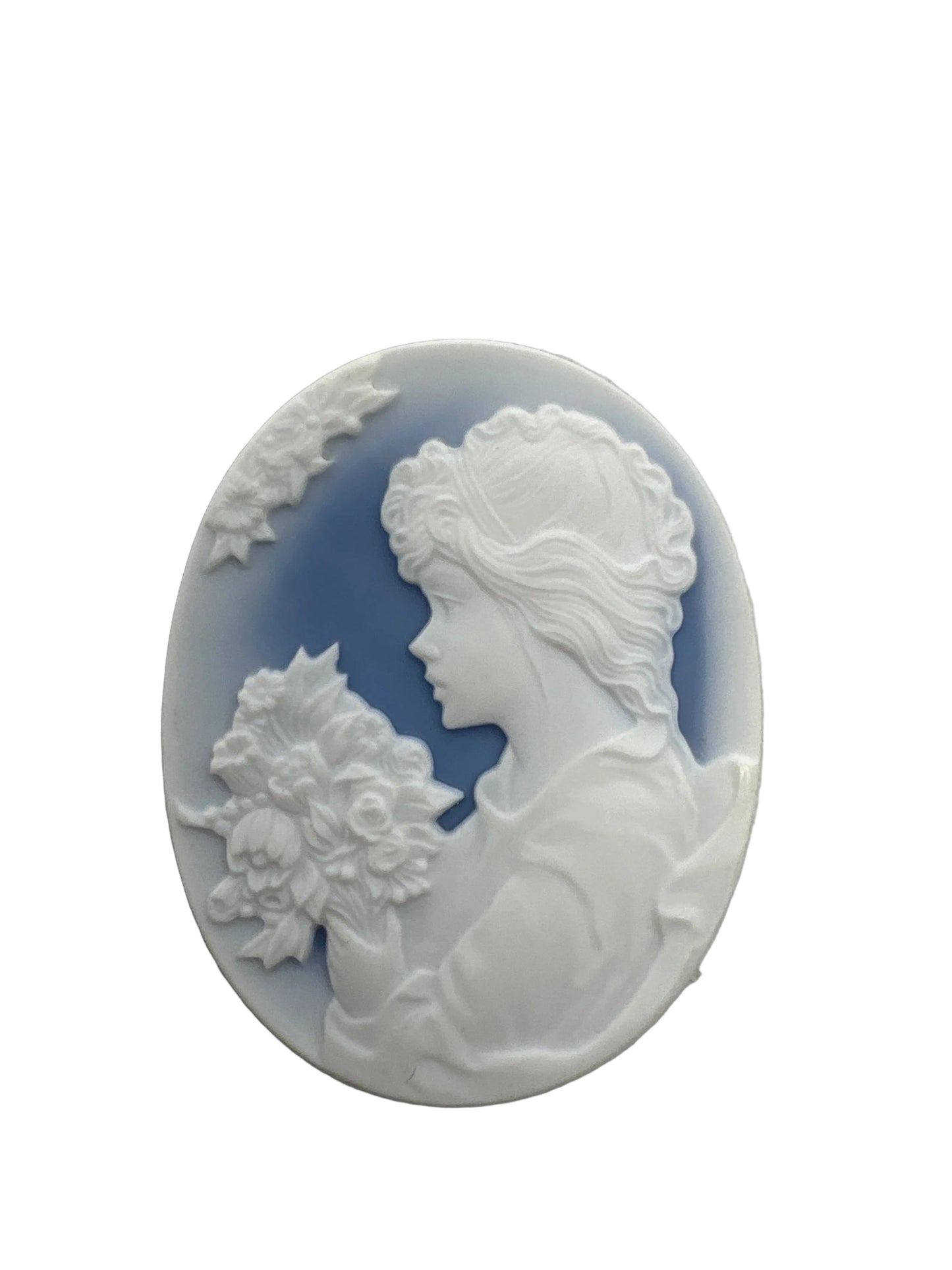 Cammeo Nudo in Agata incisione Profilo di Donna