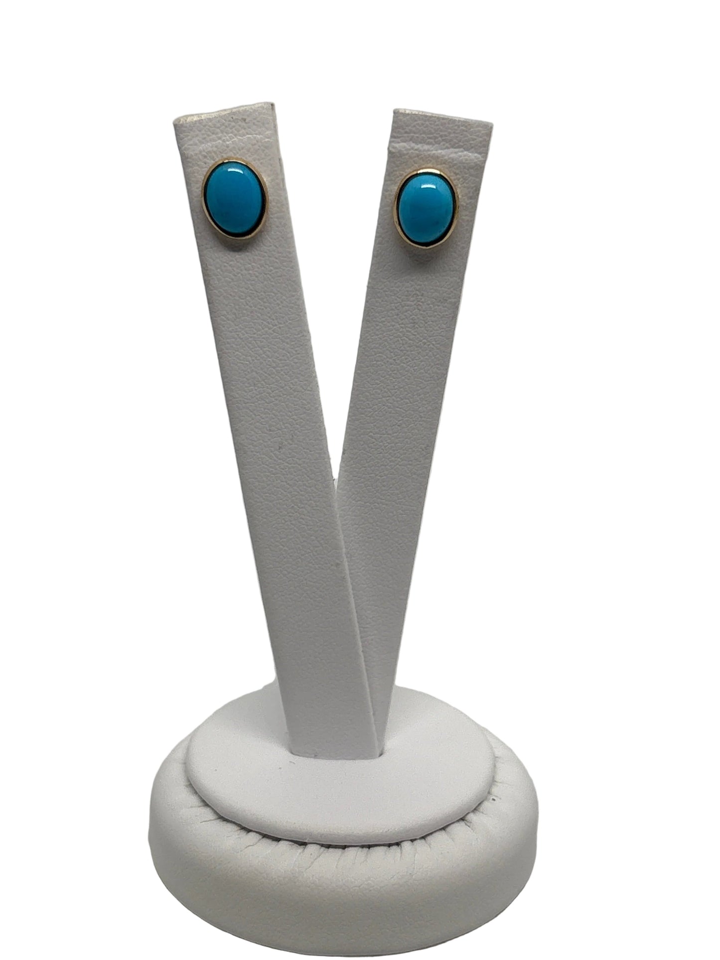 Orecchini in Turchese e Oro 18 k