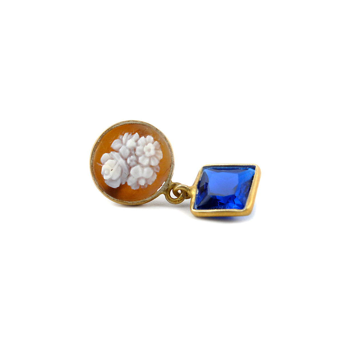 Orecchini-Cameo-Italiano-Cammeo-fiori