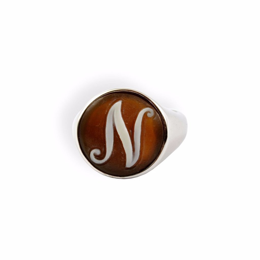 Anello-Cameo-Italiano-Cammeo-Collezione-Iniziali