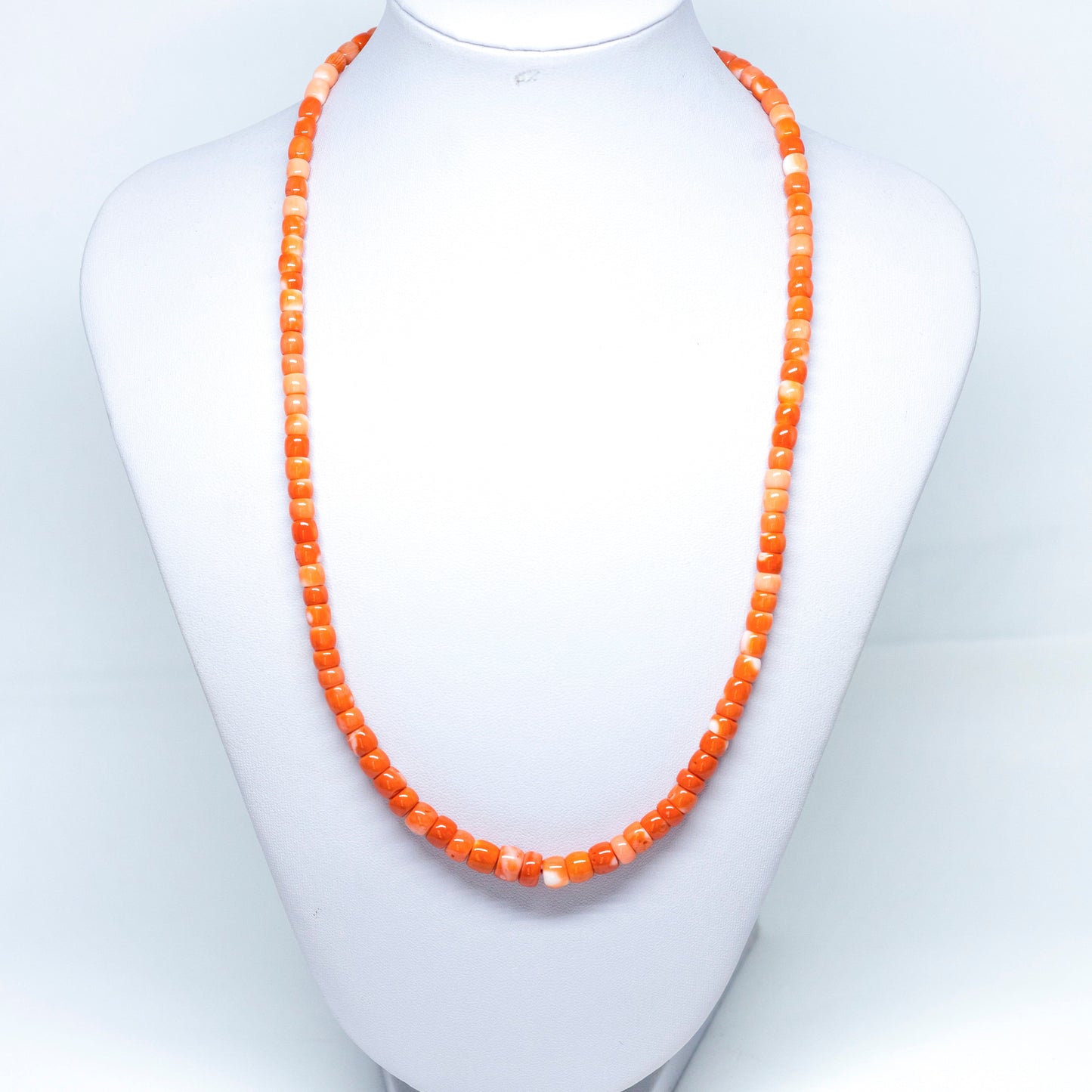 Collana in Corallo Arancione