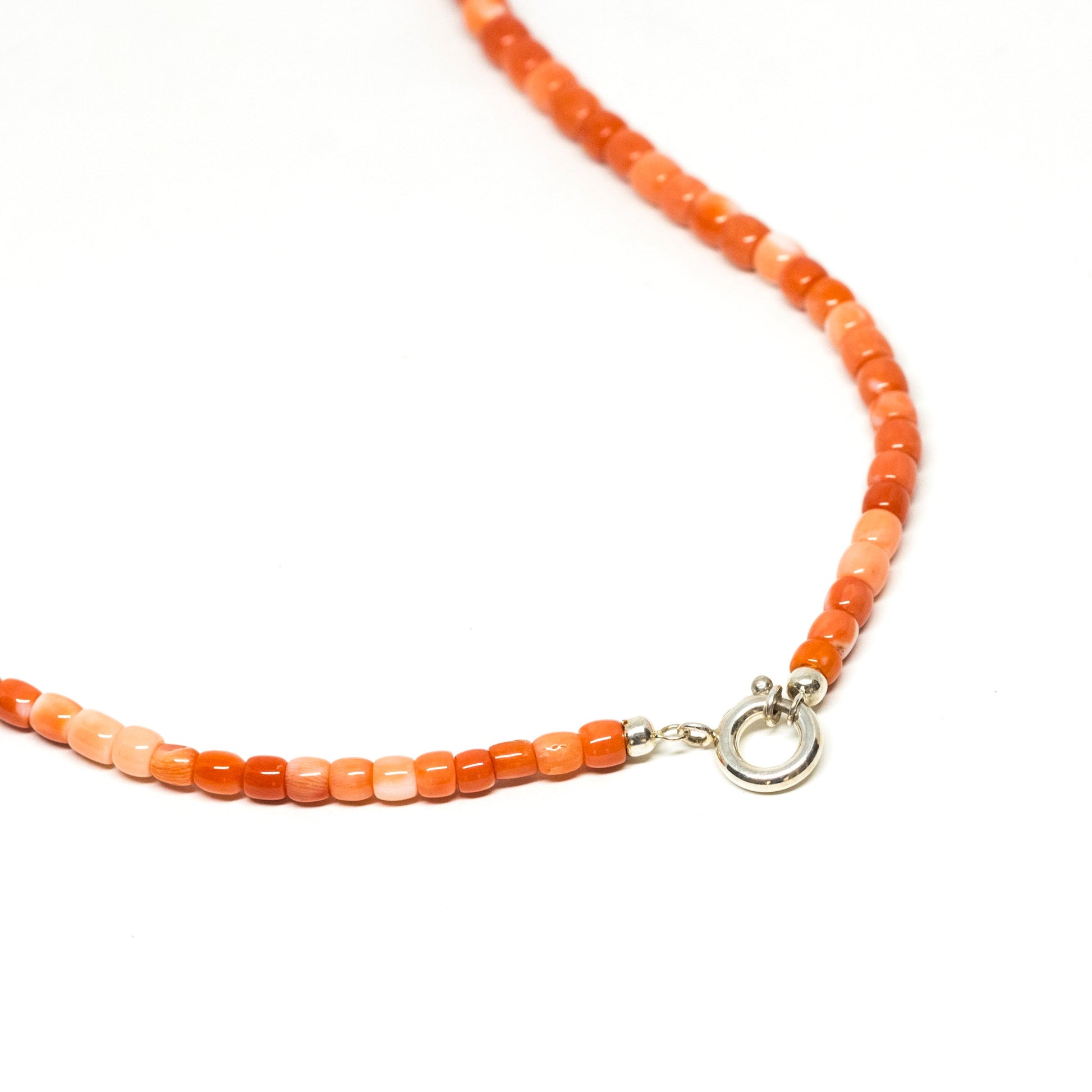 Collana in Corallo Arancione