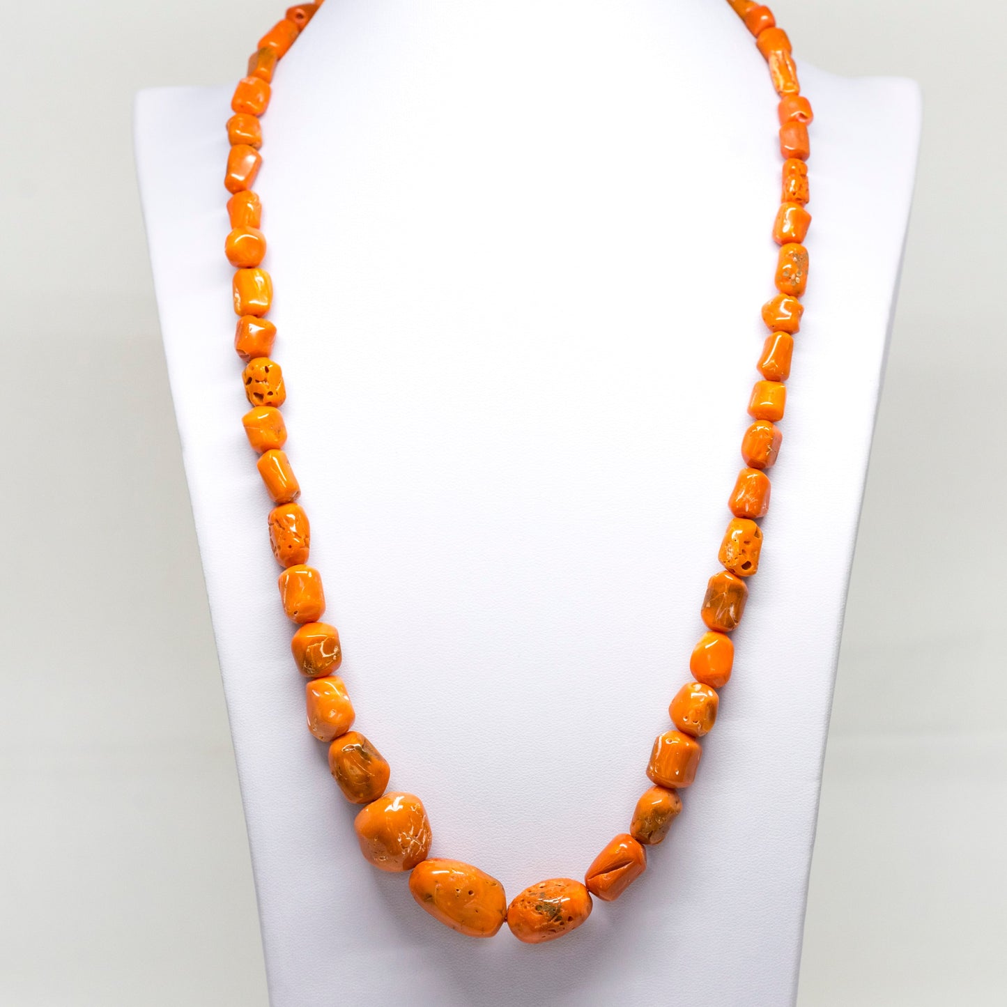 Collana in Corallo Arancione