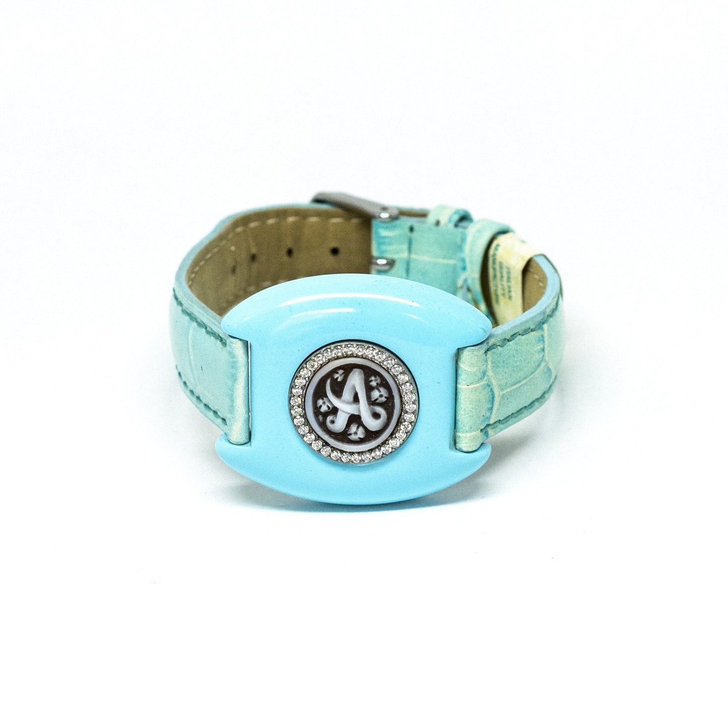 Orologio Bracciale con Cammeo e Pasta Turchese