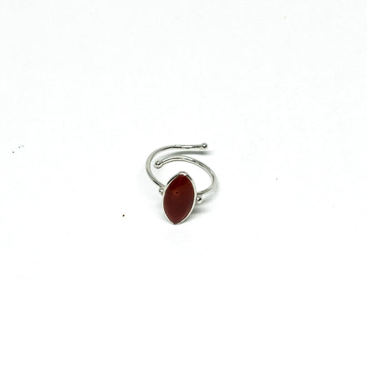 Anello in Corallo Rosso