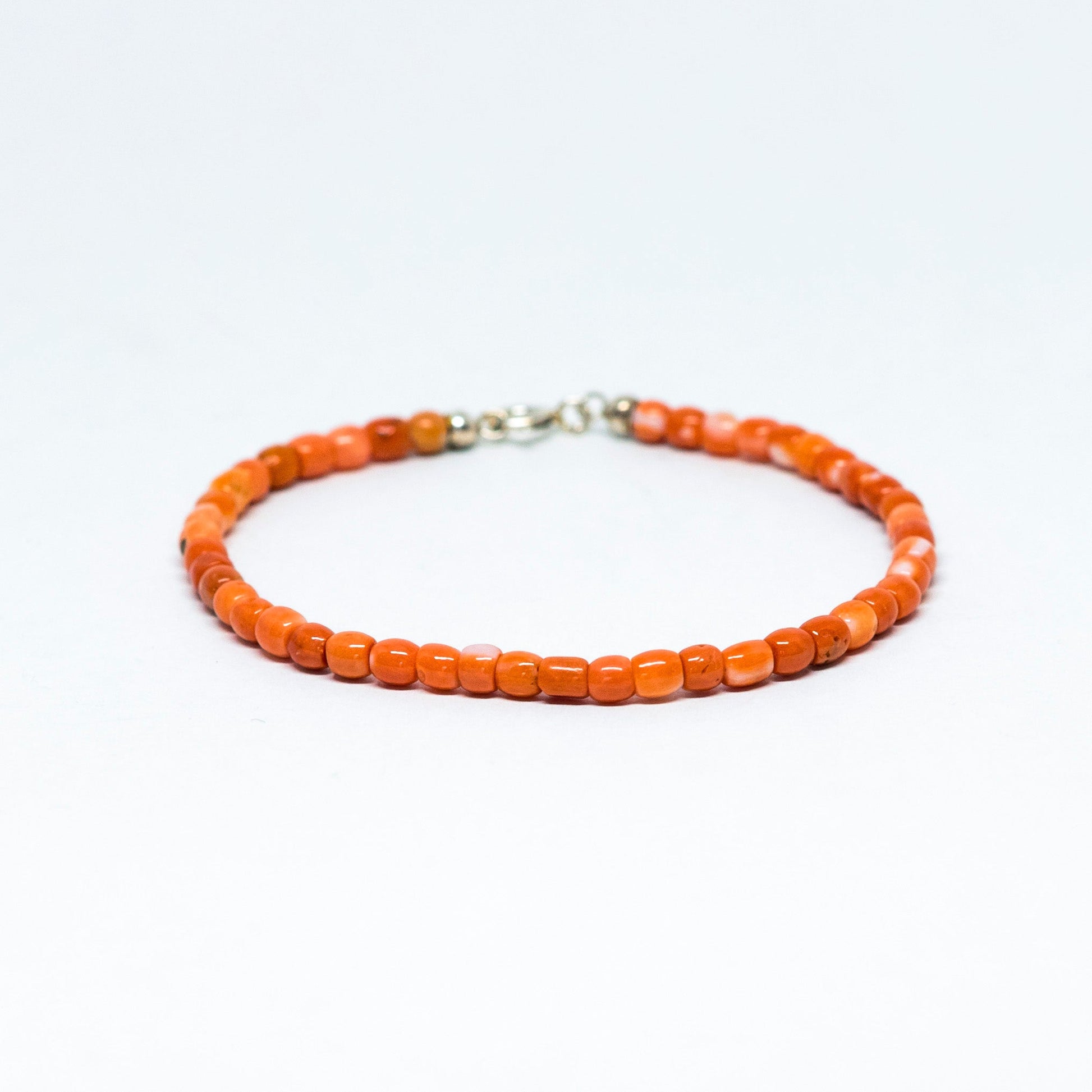 Bracciale in Corallo Arancione