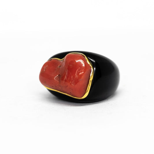 Anello -in-Corallo-Rosso