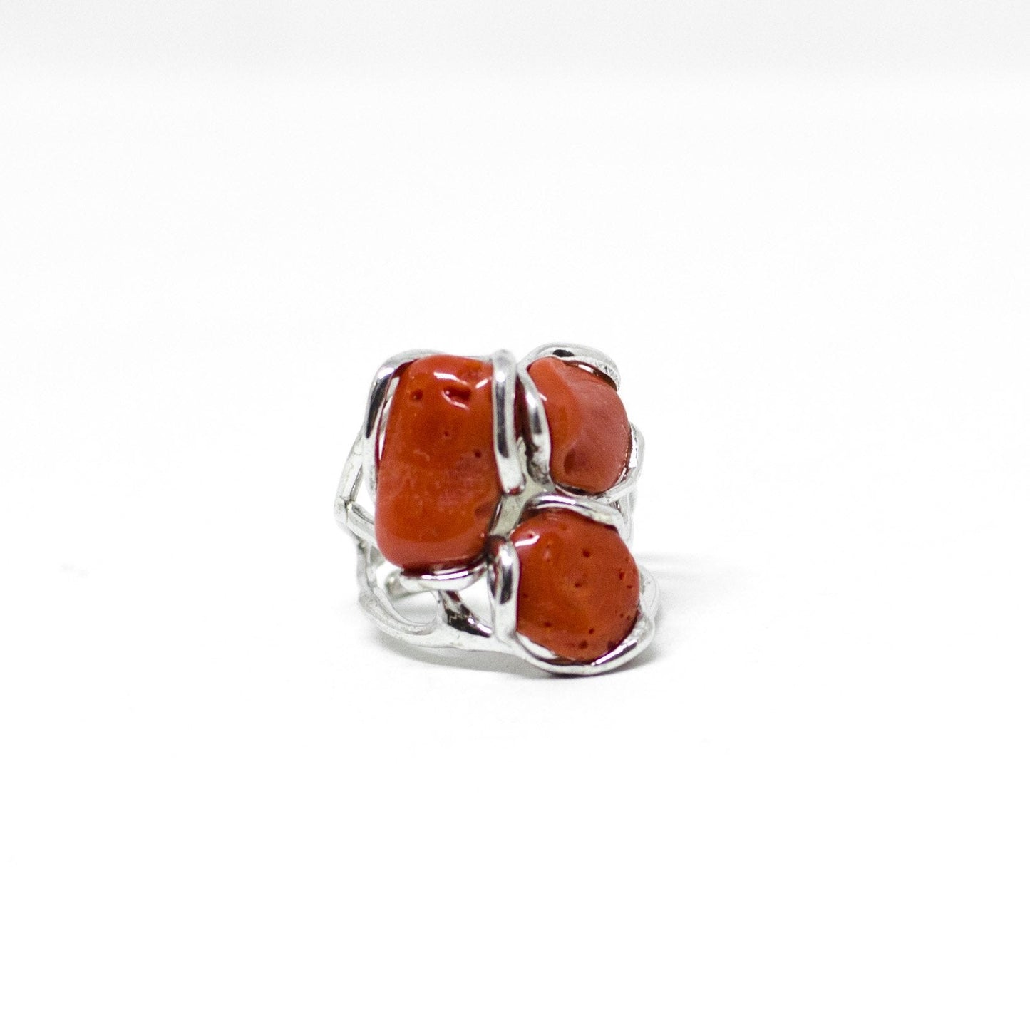 Anello in corallo rosso