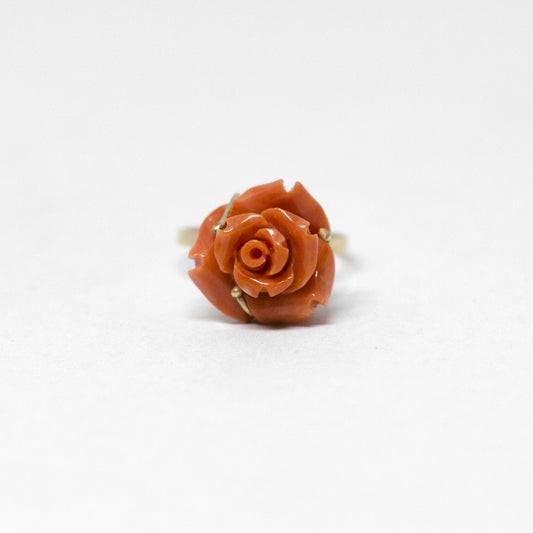 Anello-Corallo-Arancione-Rosa-Incisa