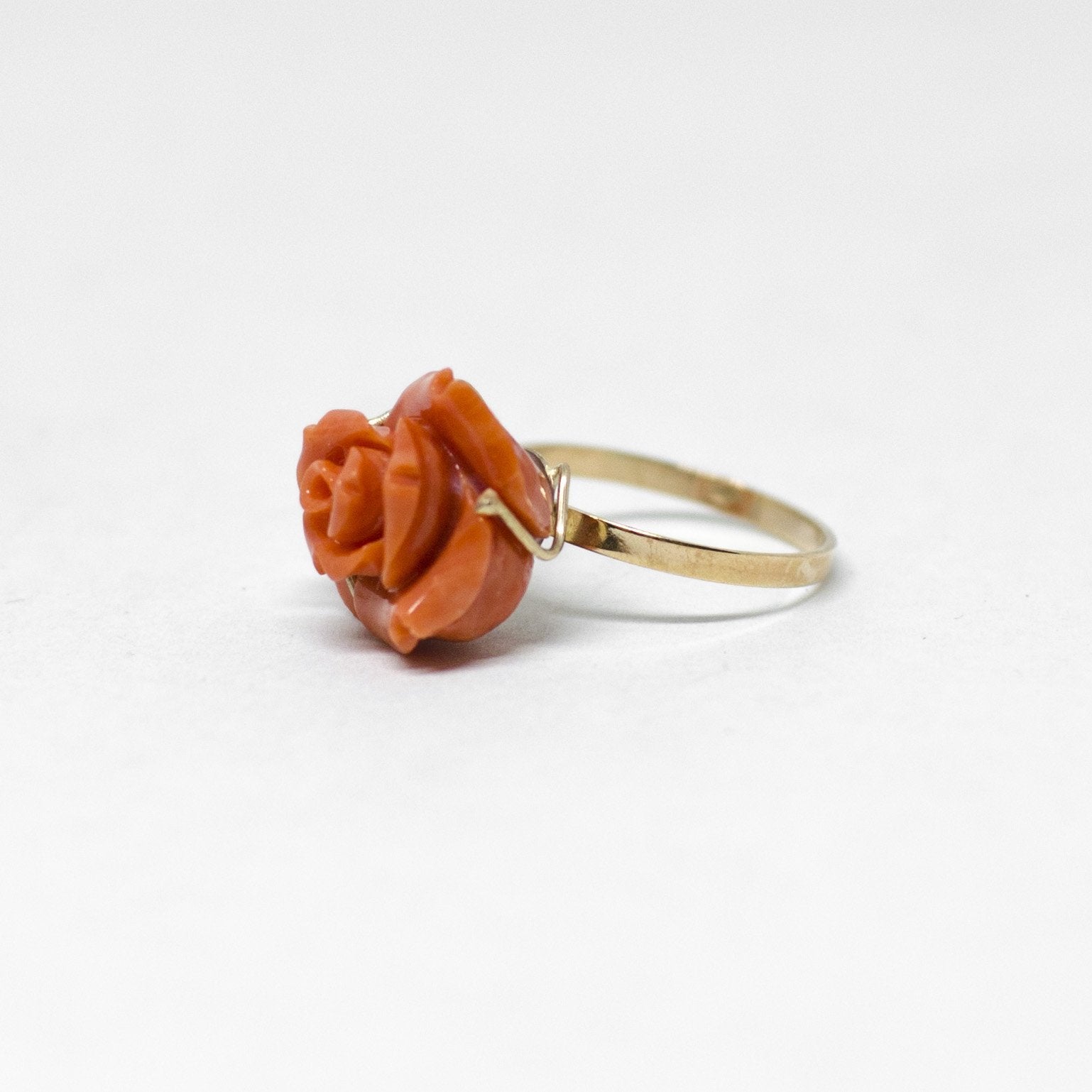 Anello-Corallo-Arancione-Rosa-Incisa