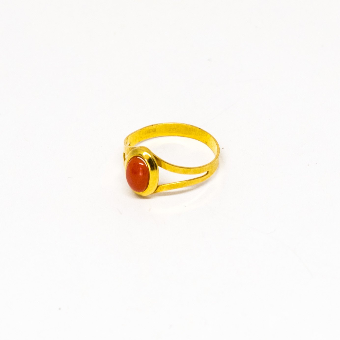 Anello in Corallo Rosso