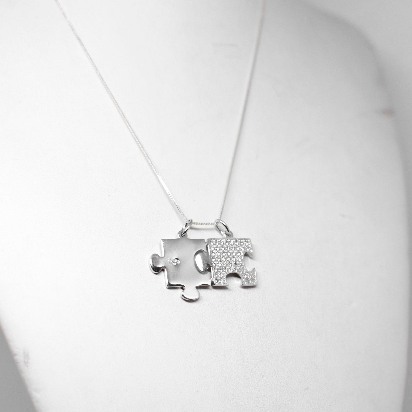 Lovers Puzzle Pendant