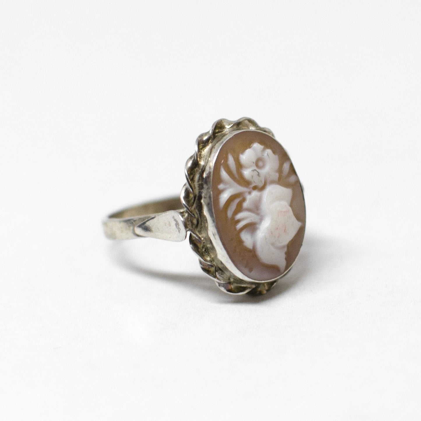 Anello Cammeo incisione Fiori (stili diversi)