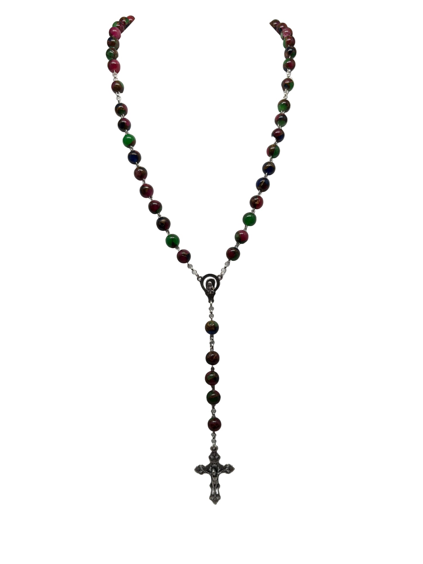 Rosario in Occhio di Tigre Satinato