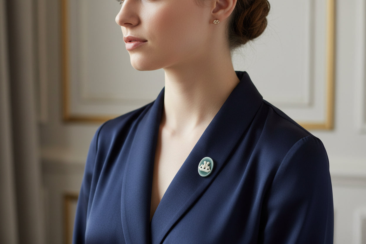 Cammeo Nudo in Agata con incisione Gemelli