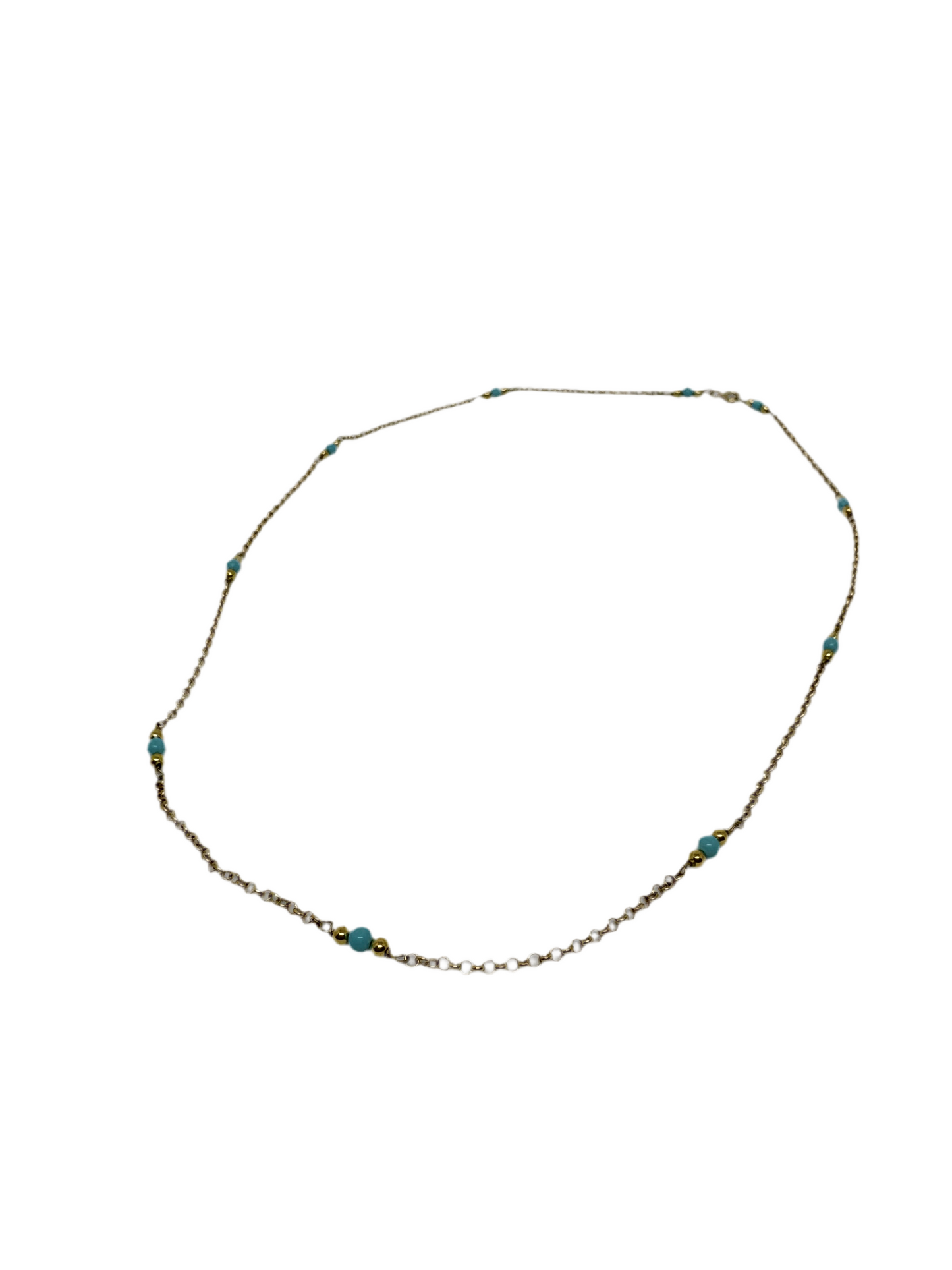 Collana in Argento e Pasta di Turchese