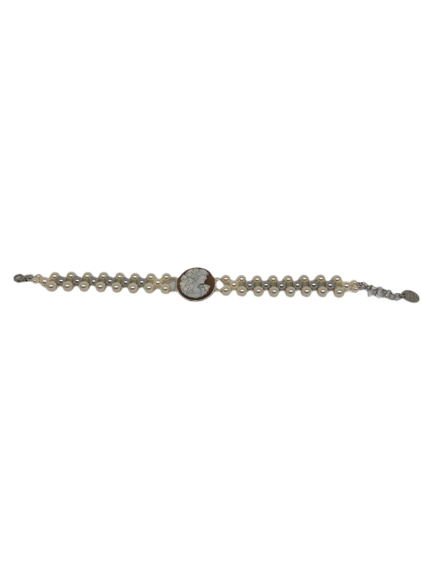 Bracciale in Cammeo Artistico Profilo di Donna