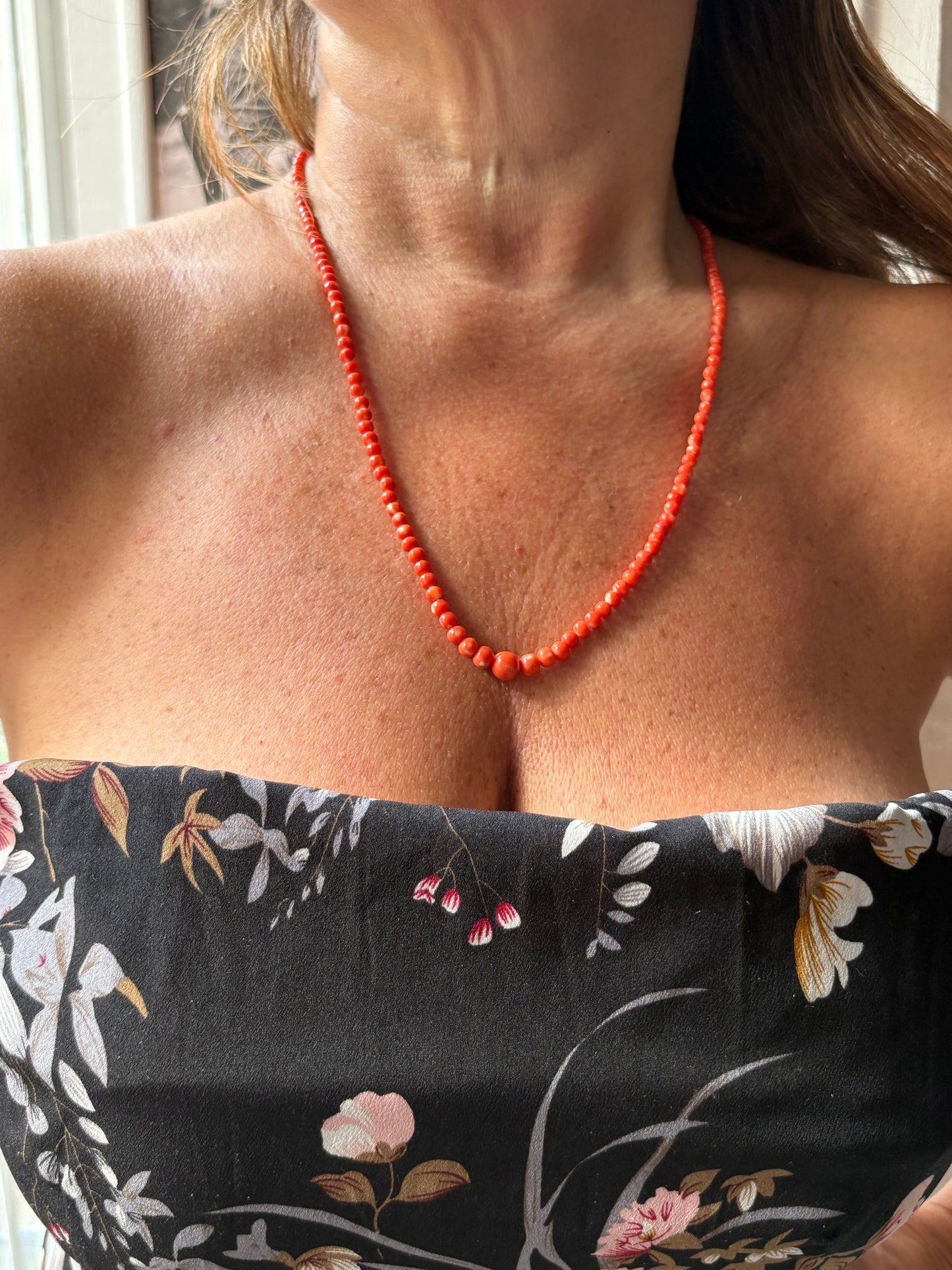 Collana in Corallo Antico 'Cerasuolo'