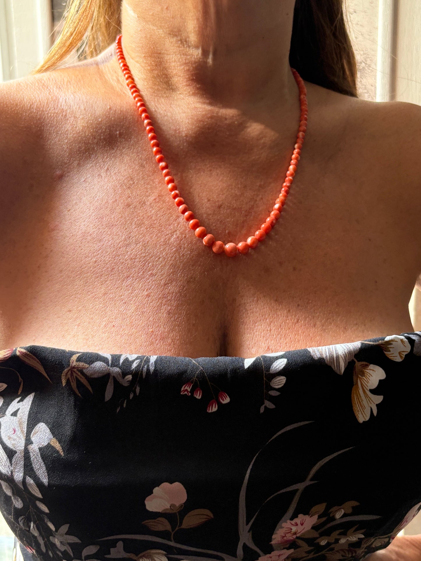 Collana in Corallo Antico 'Cerasuolo'