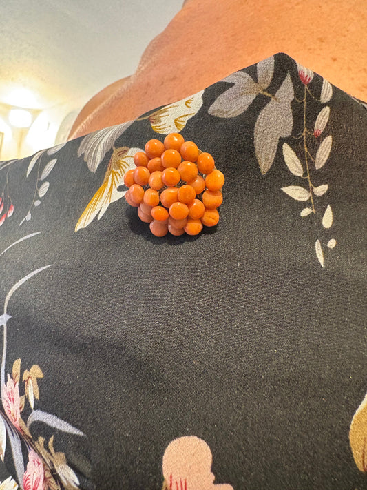 Spilla in Corallo Antico