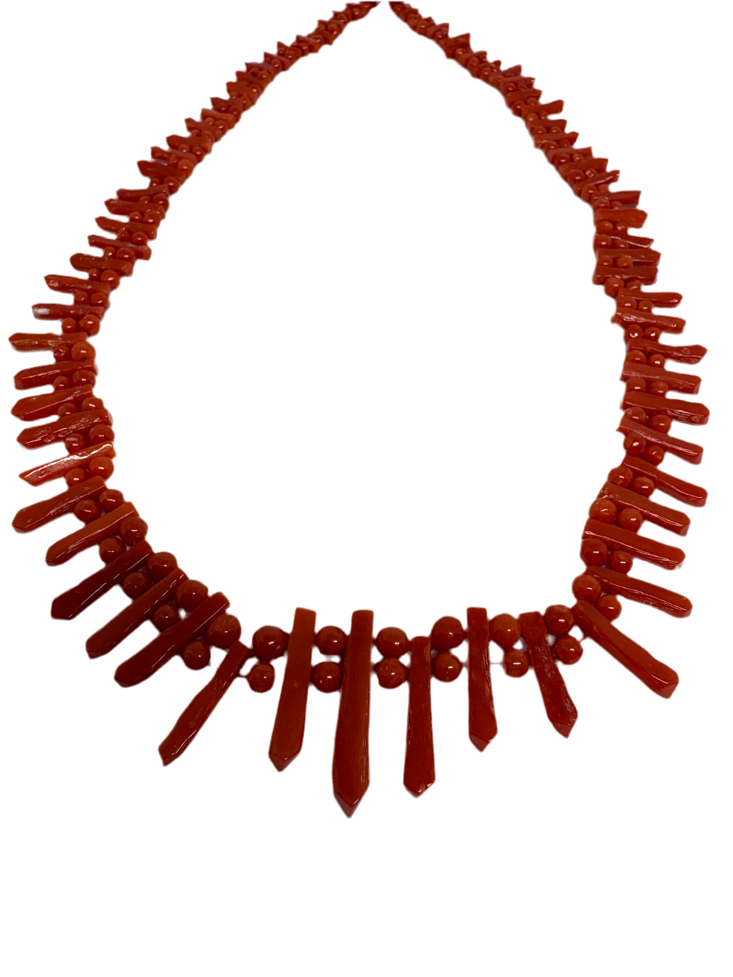 Collana in Corallo Antico