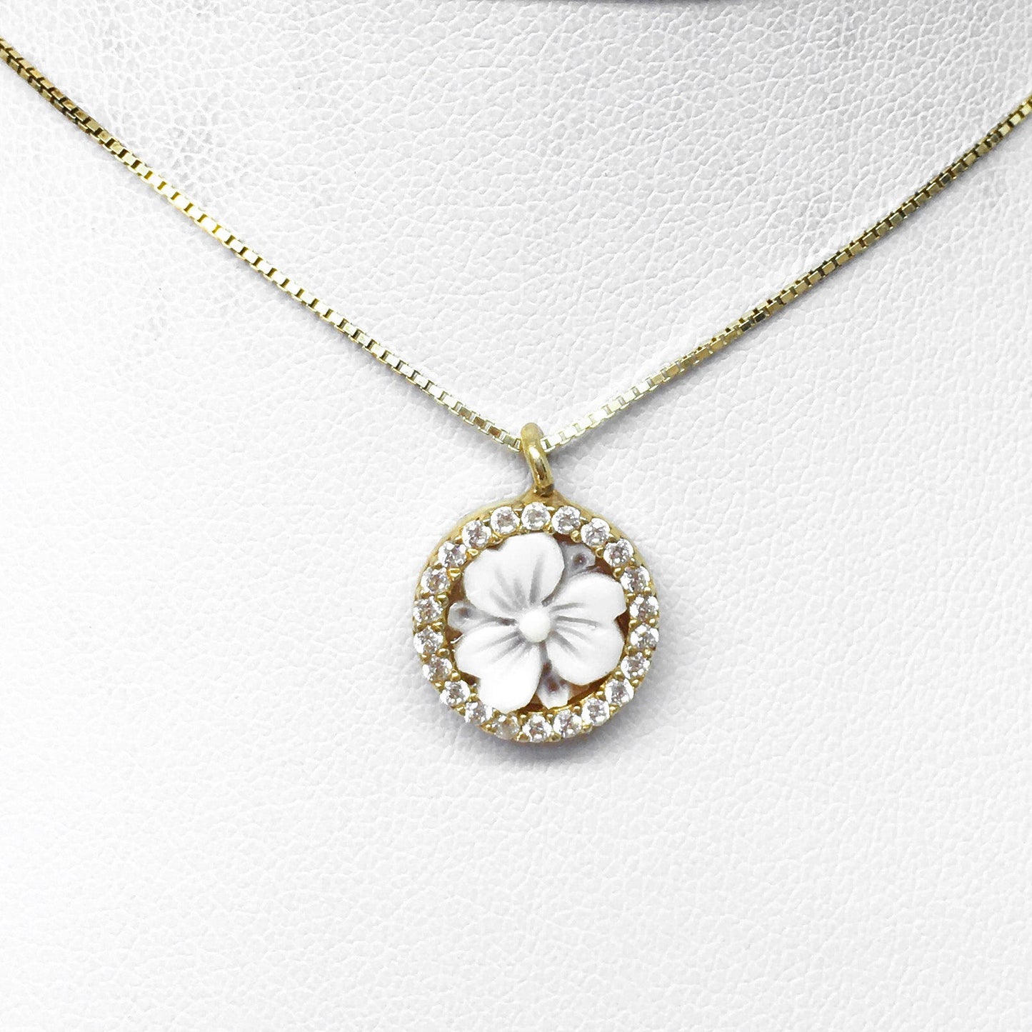 Pendente Cameo Italiano Cammeo Fiore