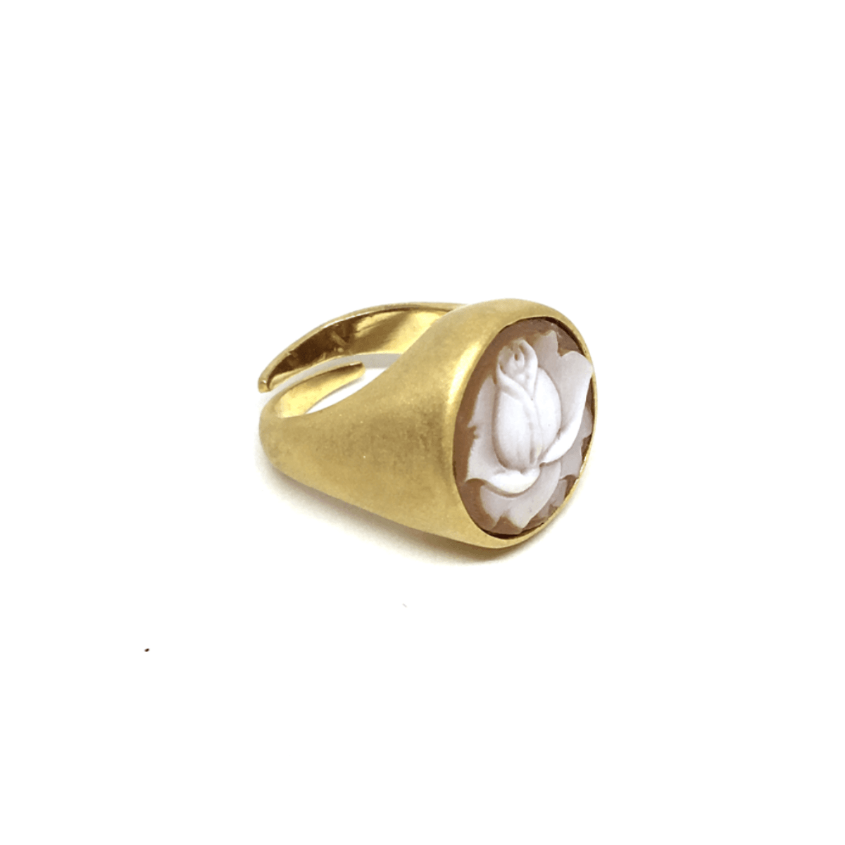 Anello Cameo Italiano Very Mary Cammeo Fiore