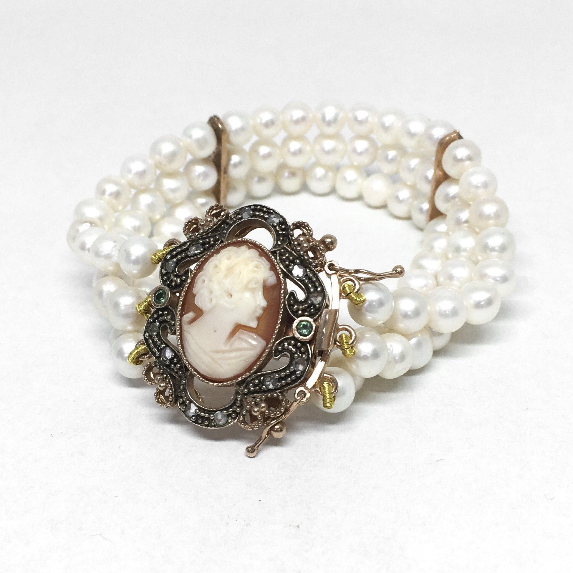 Bracciale Cameo Italiano Cammeo Volto Donna