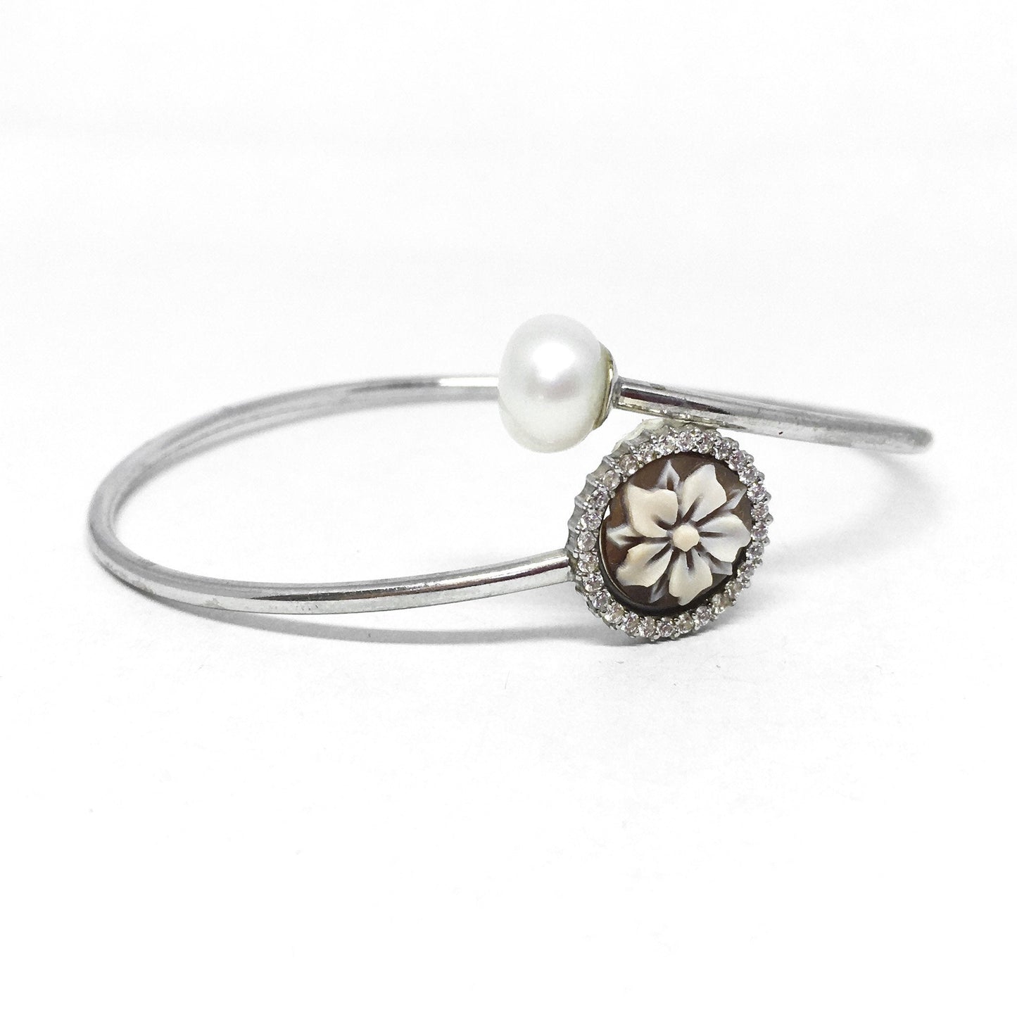 Bracciale-Cameo-Italiano-Cammeo-Fiore