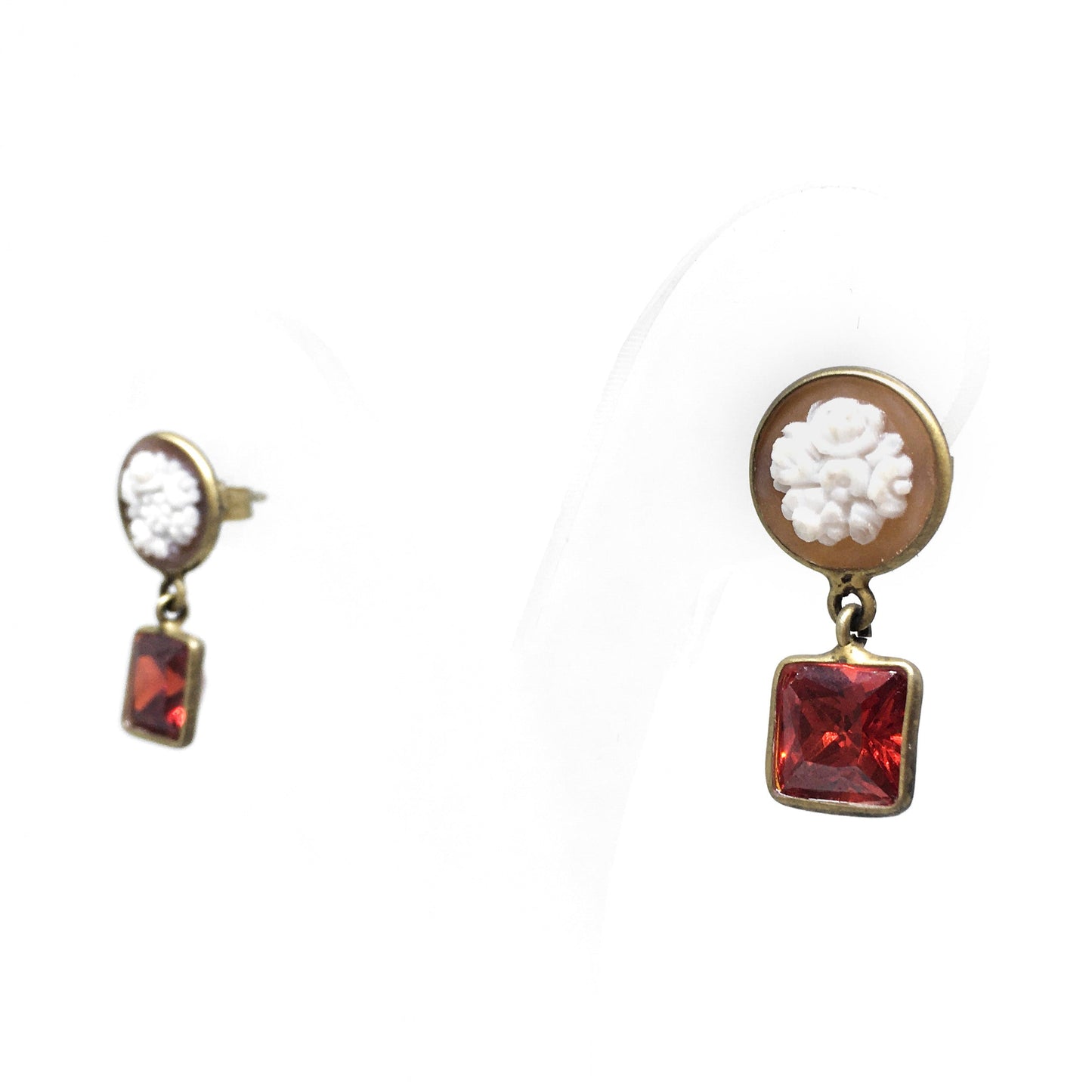 Orecchini-Cameo-Italiano-Cammeo-Fiori 