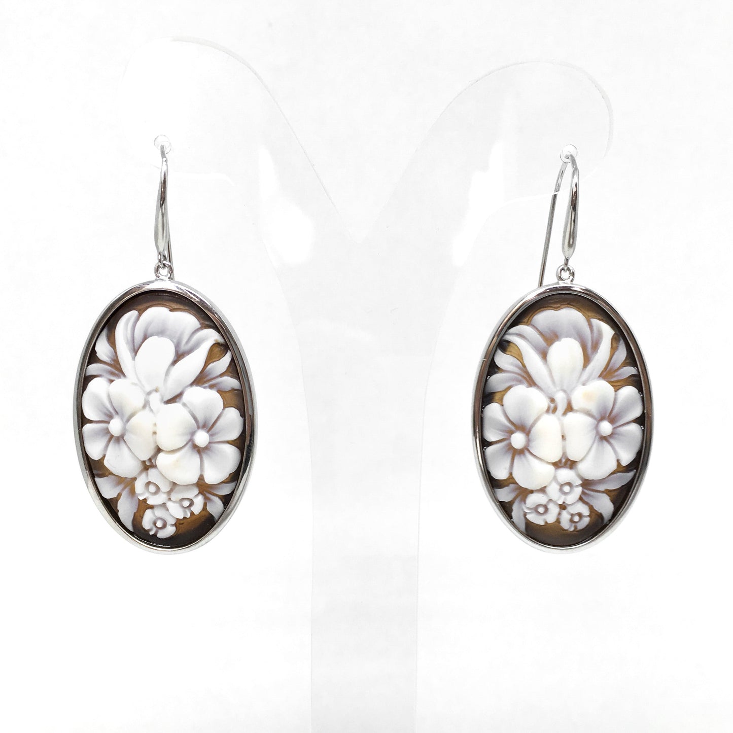 Orecchini-Cameo-Italiano-Elysse-Cammeo-Fiori