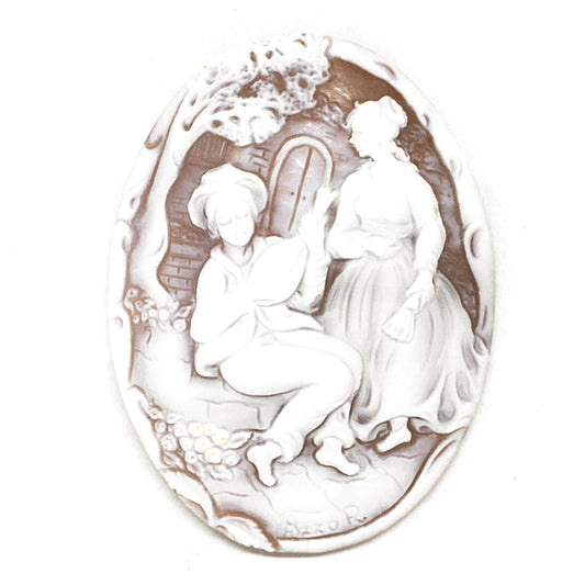 Nude cameo with depiction