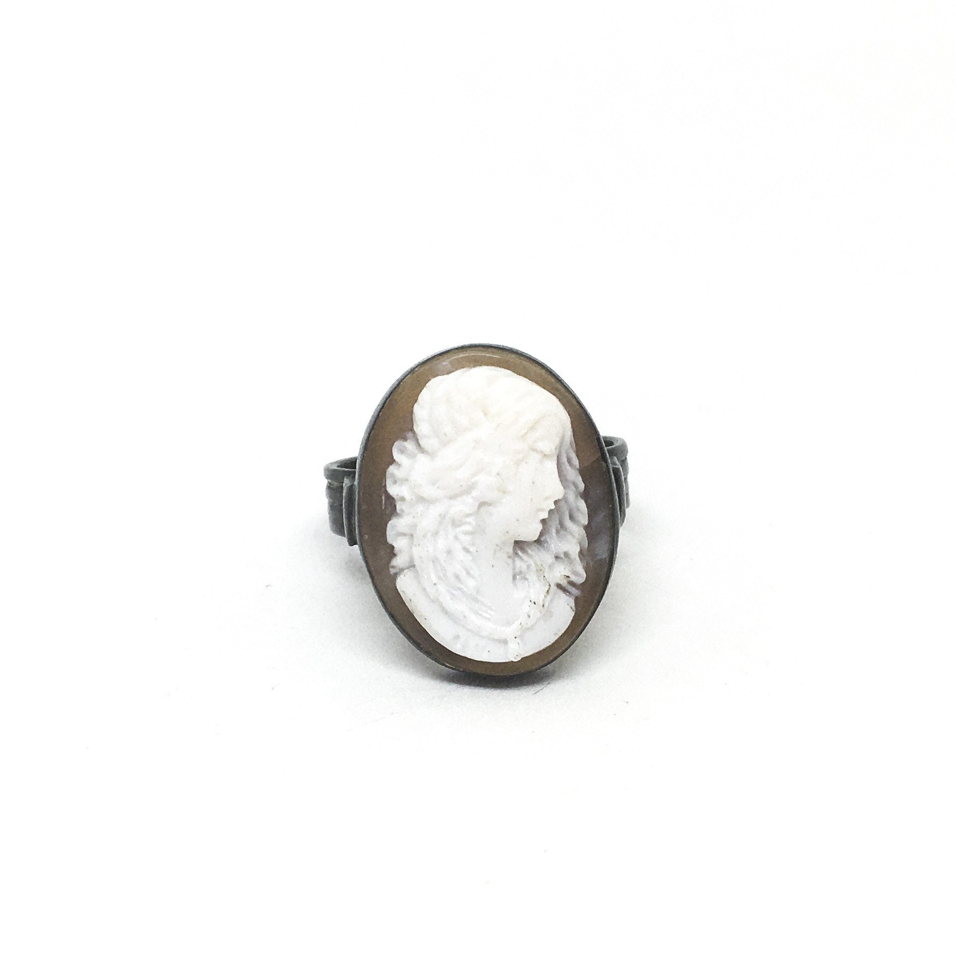 Anello-Cammeo-Artistico-Profilo-Donna