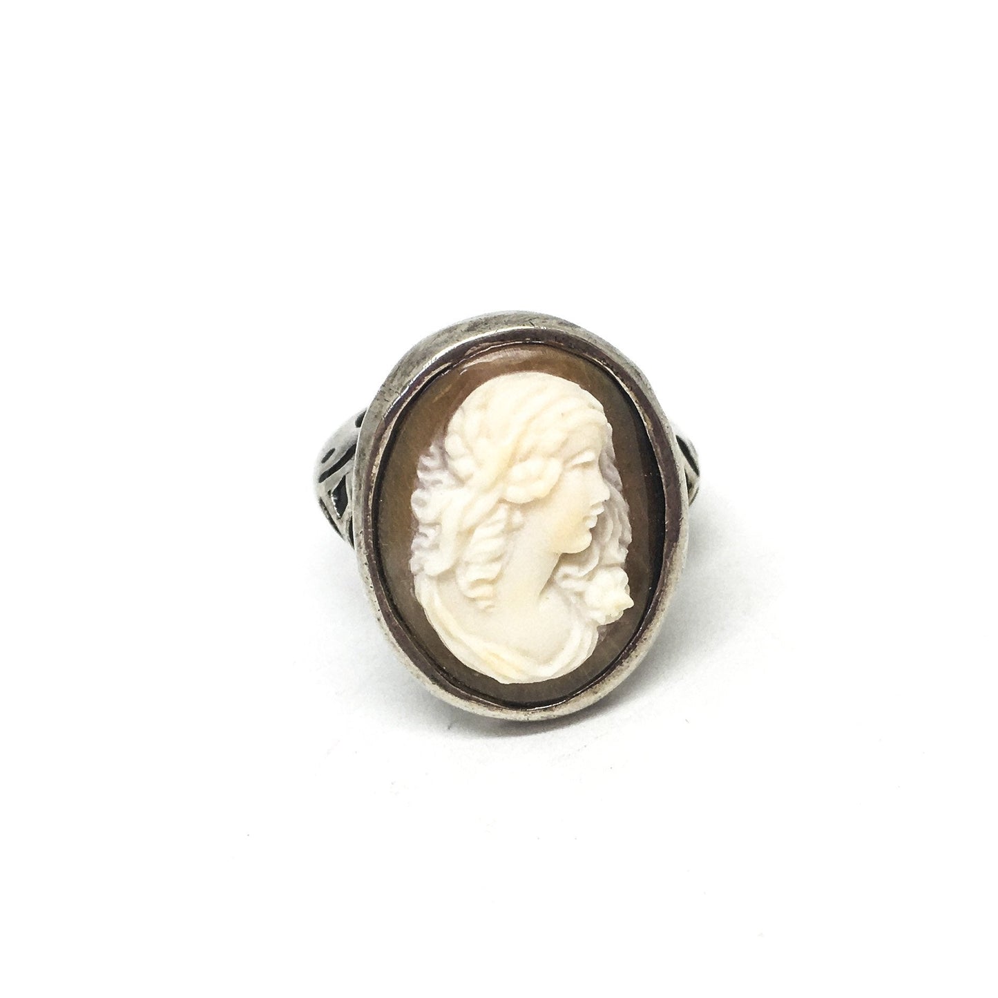 Anello-Cammeo-Profilo-Donna 