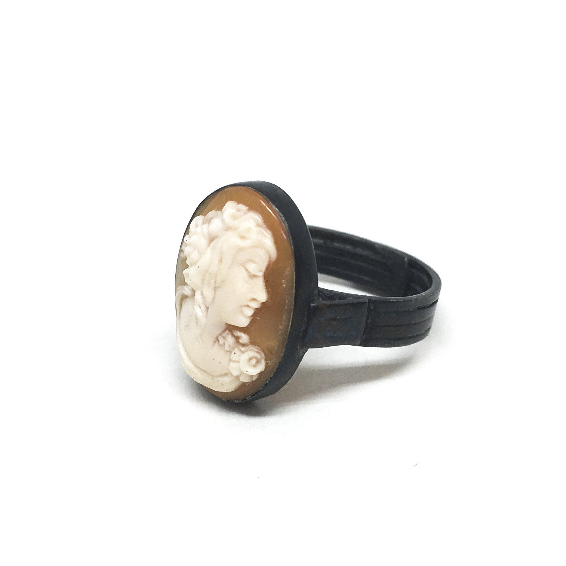 Anello-Cammeo-Profilo-Donna