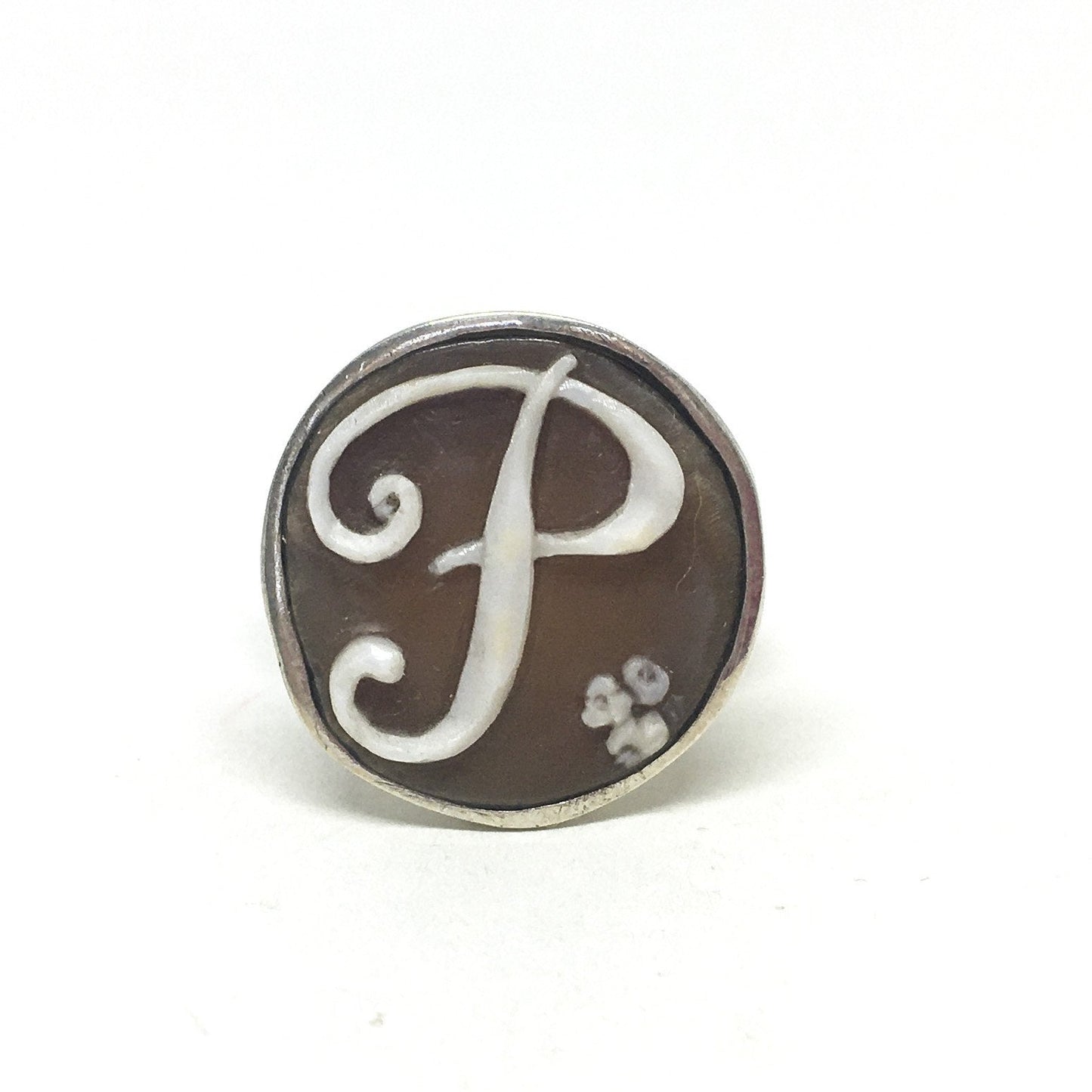 Anello Cameo Italiano Cammeo Collezione Iniziali (anche uomo)