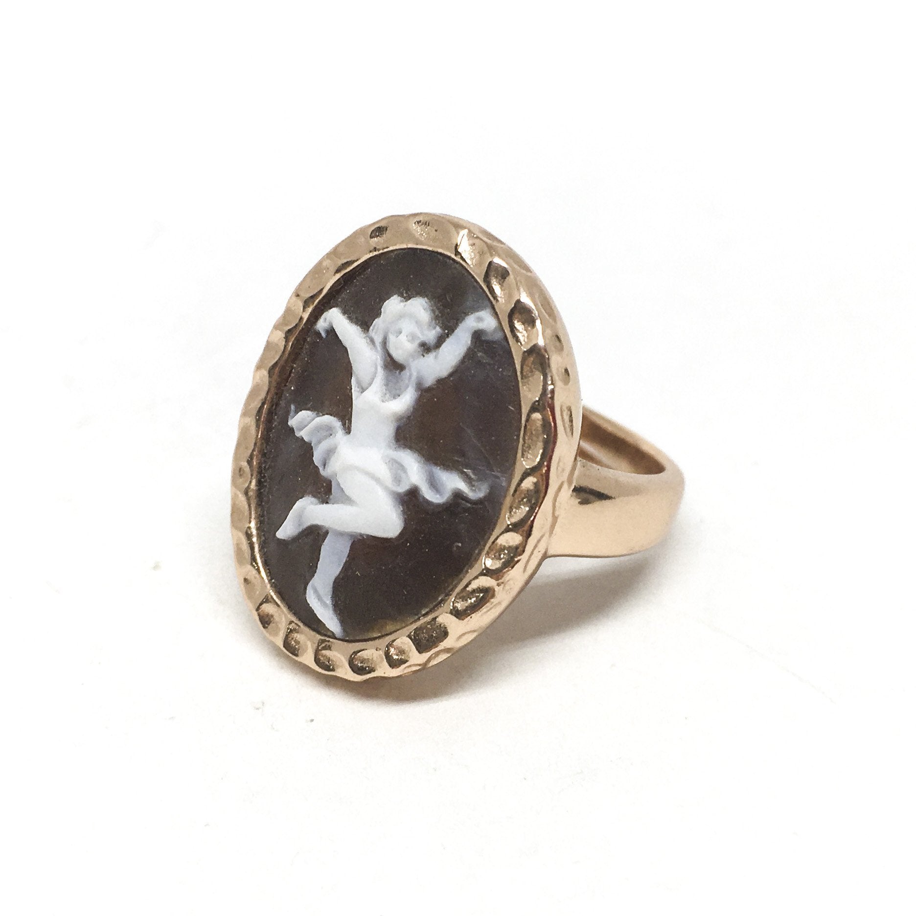 Anello-Cameo-Italiano-Cammeo-Ballerina