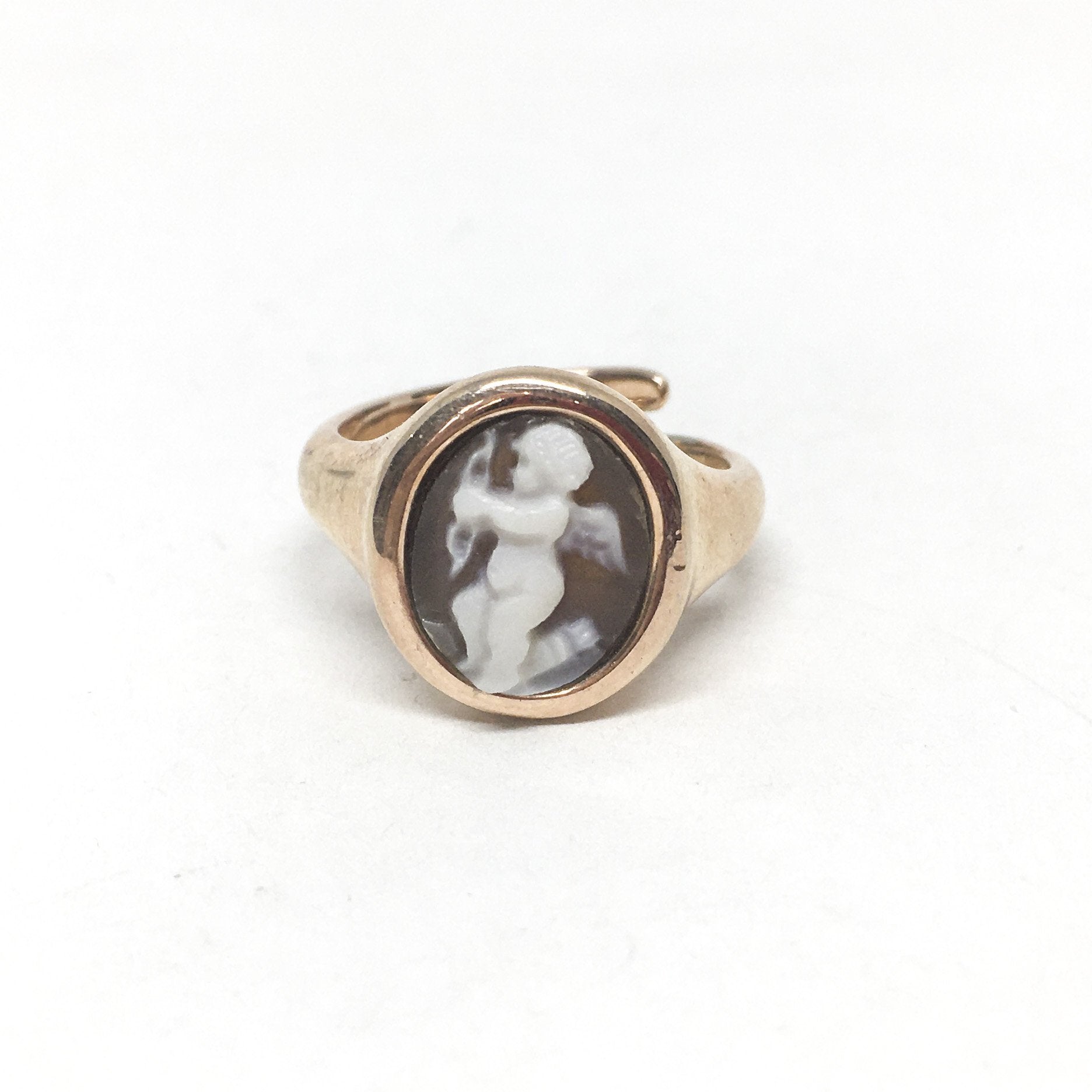 Anello-Cameo-Italiano-Cammeo-Putto