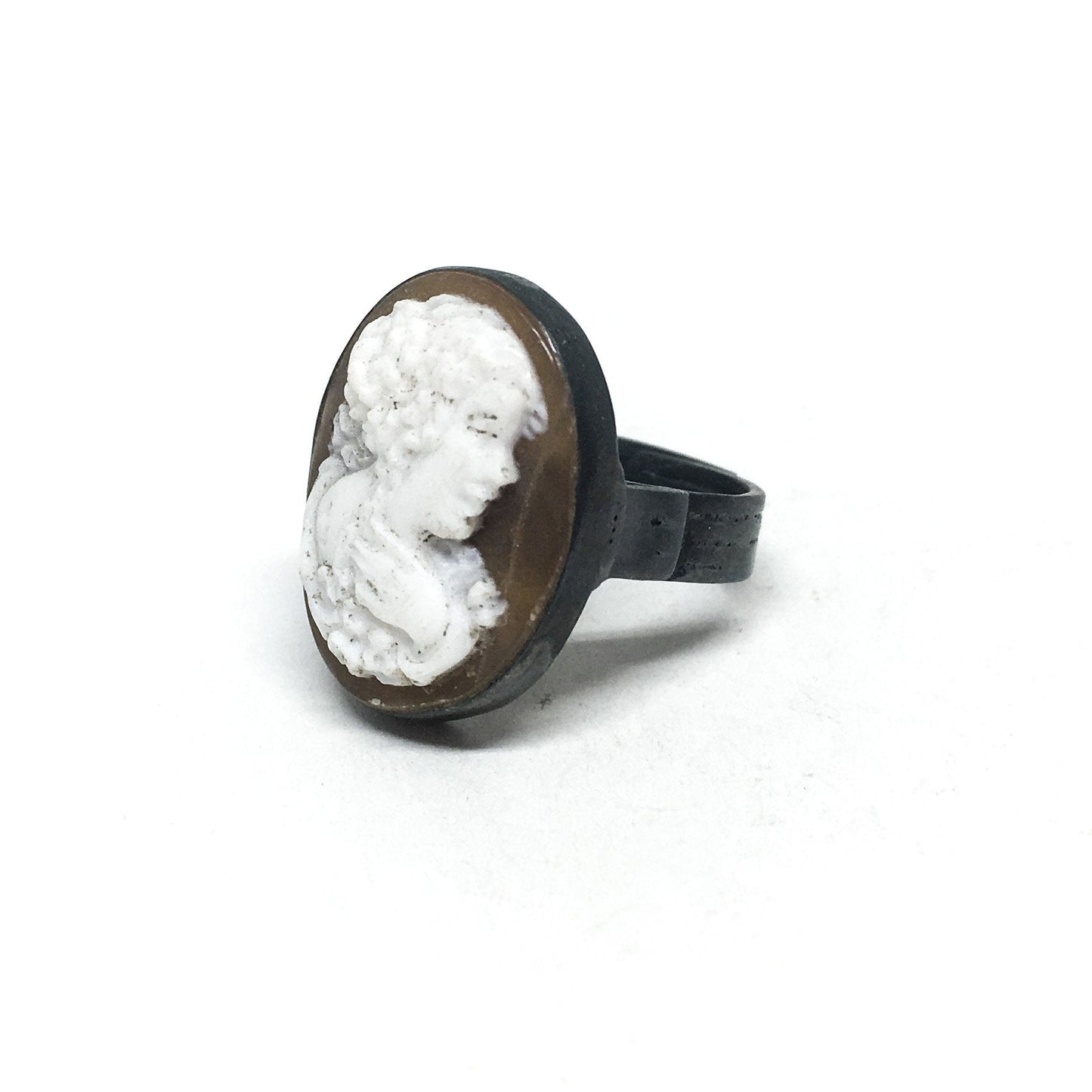 Anello-Cammeo-Profilo-Donna